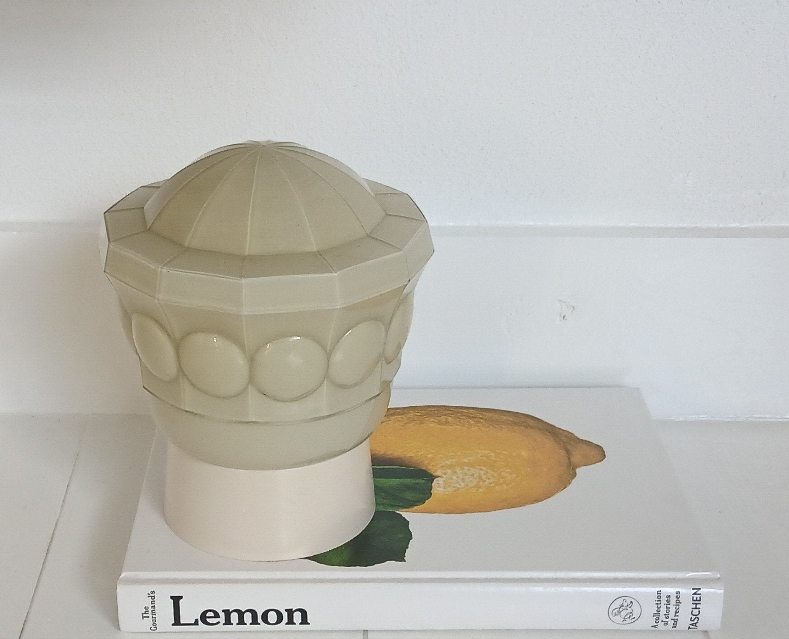Art-Deco Thabur Den-Haag Lamp,, Ophalen, Glas, Vintage