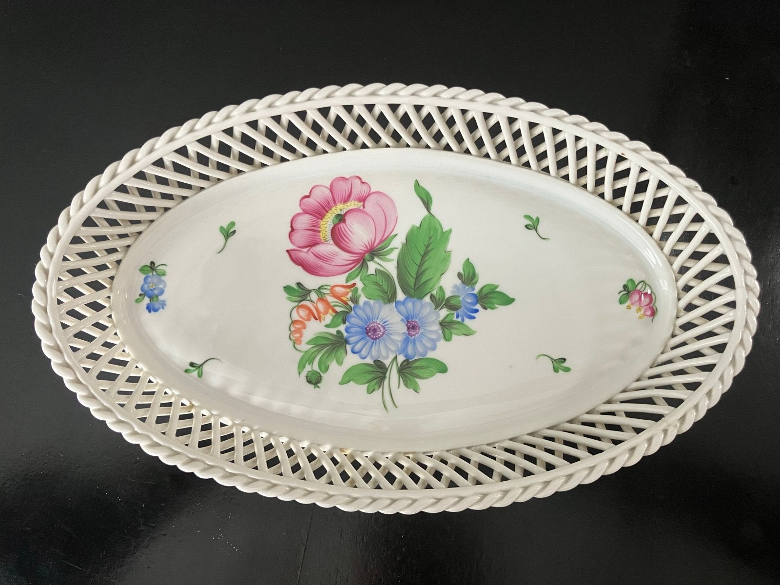 Herend Porseleinen Mandje, Antiek en Kunst, Ophalen of Verzenden