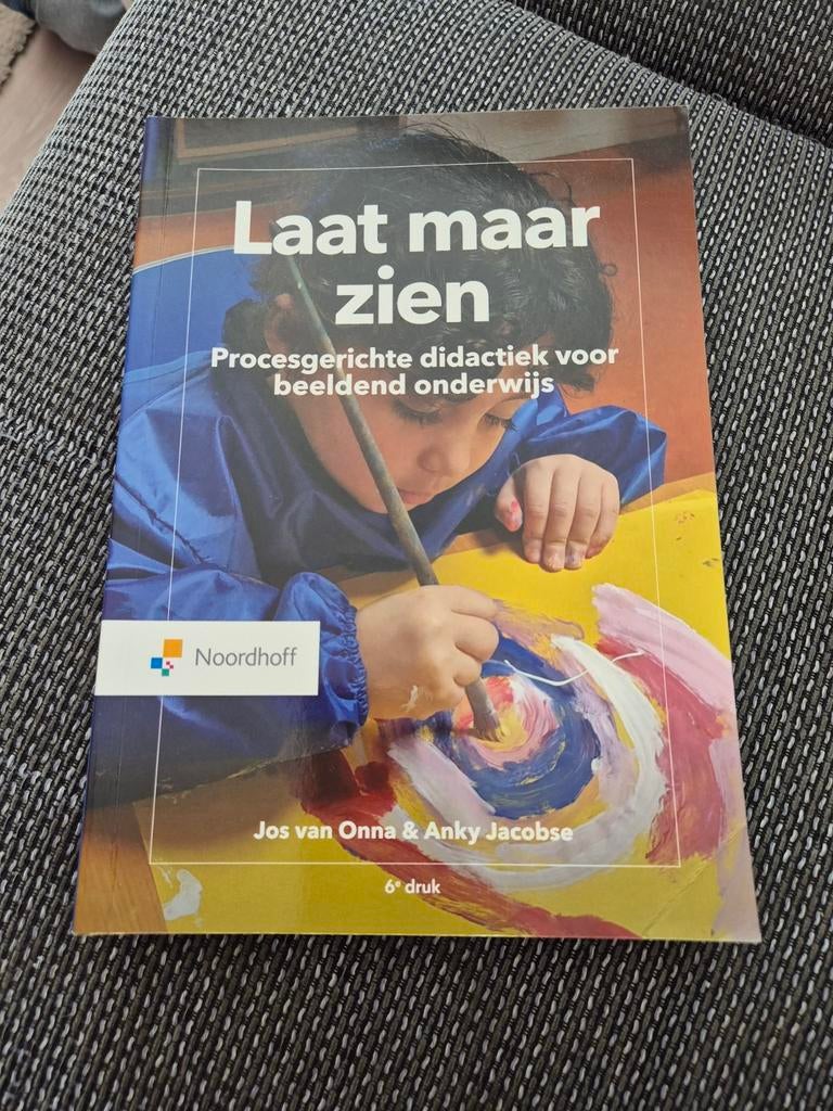 Laat maar zien - Procesgerichte didactiek beeldend onderwijs, Boeken, Jos van Onna & Anky Jacobse, Zo goed als nieuw, Alpha, HBO