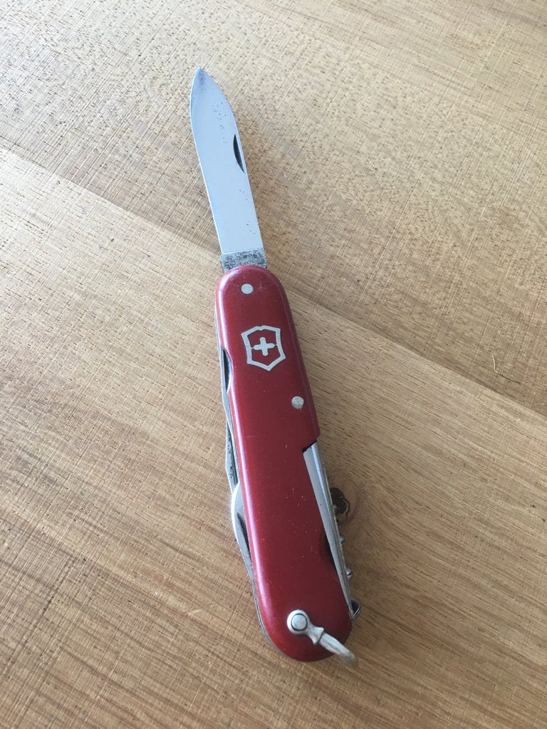 Rare Victorinox Armee Swiss Victoria zakmes- LobsterClaw, Ophalen of Verzenden, Gebruikt