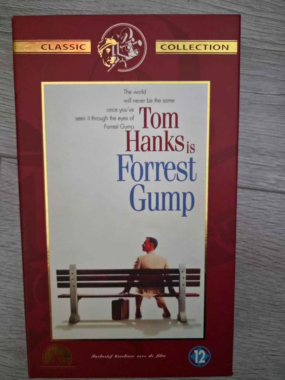 Forrest Gump VHS Classic Collection - Tom Hanks, Cd's en Dvd's, VHS | Film, Zo goed als nieuw, Drama, VHS, Extra's, Vanaf 12 jaar