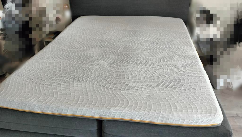 Topper matras B Bright Gel 160x200, Ophalen, Zo goed als nieuw, Tweepersoons, 160 cm