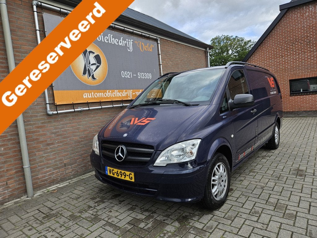 Mercedes-Benz Vito 110 CDI 320 Functional Lang DC Luxe, Auto's, Euro 5, Achterwielaandrijving, Gebruikt, 4 cilinders
