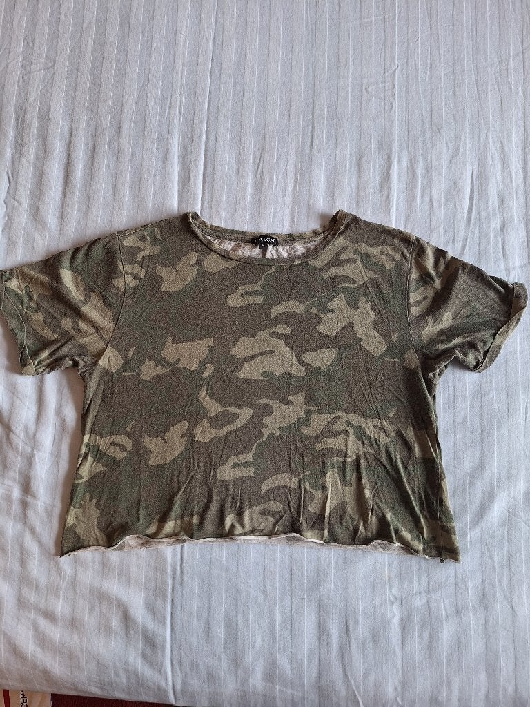 Shirt van Coolcat in legerkleuren groen maat M, Maat 38/40 (M), Ophalen of Verzenden, Coolcat, Korte mouw