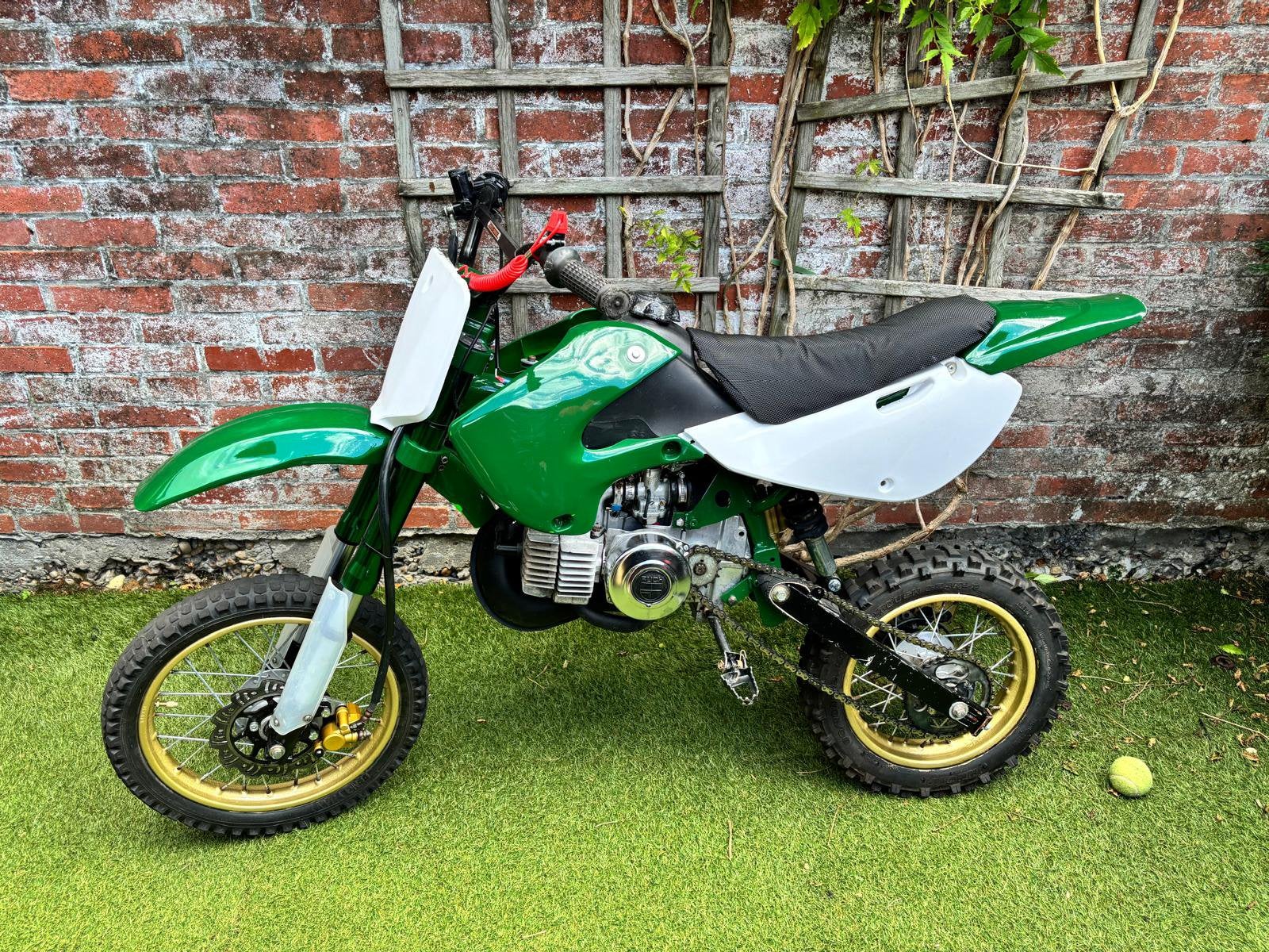 70cc Stage 2 Crossmotor met puch blok, Gebruikt, 70 cc, 0 versnellingen, Ophalen