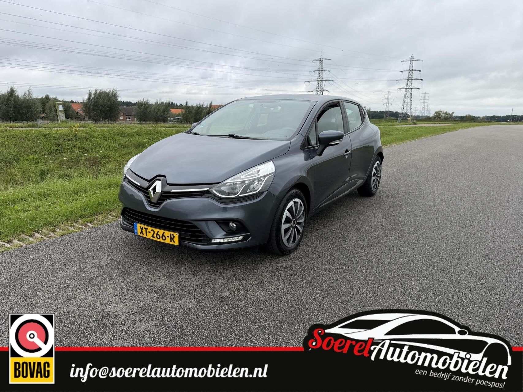 Renault Clio 0.9 TCe Intens nav cruise p sens 105945km, Auto's, Voorwielaandrijving, 898 cc, Gebruikt, Met garantie (alle)