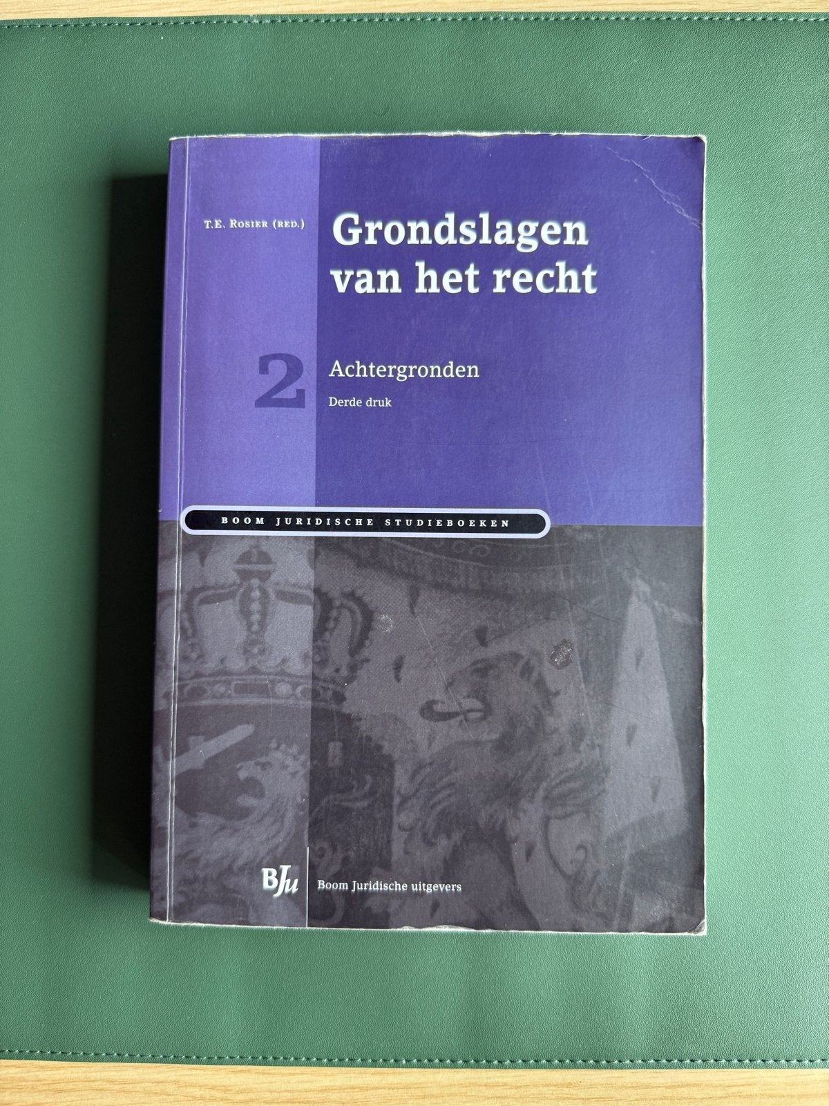 Grondslagen van het recht 2: Achtergronden (Derde druk), Ophalen of Verzenden, Gamma, Gelezen, HBO