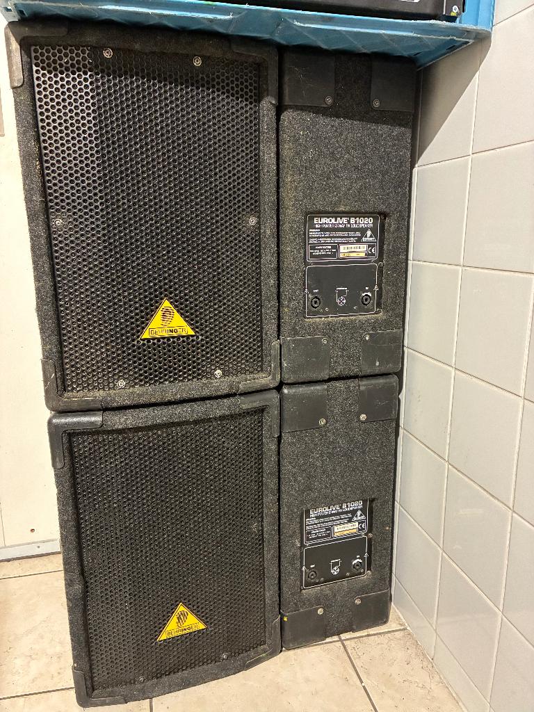 Behringer Euro live B1020 4 stuks, Muziek en Instrumenten, Ophalen, Zo goed als nieuw