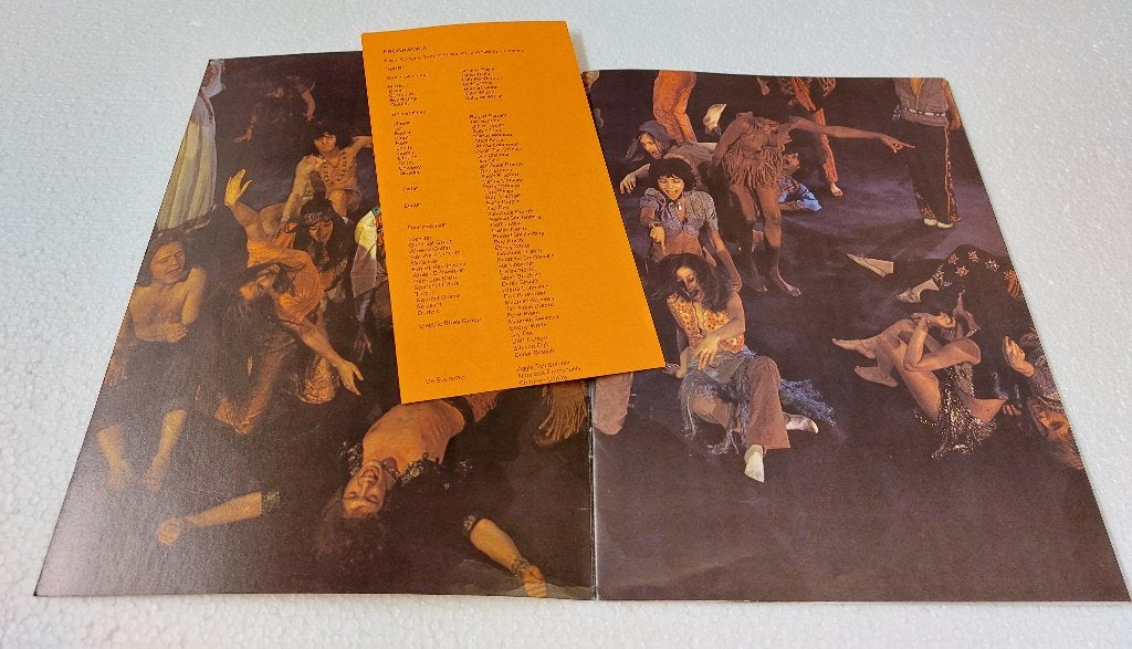 Hair PROGRAMMA 1970 Muscial Premiere met Focus Jan Akkerman, Verzamelen, Hair, Gebruikt, Ophalen of Verzenden, NvT