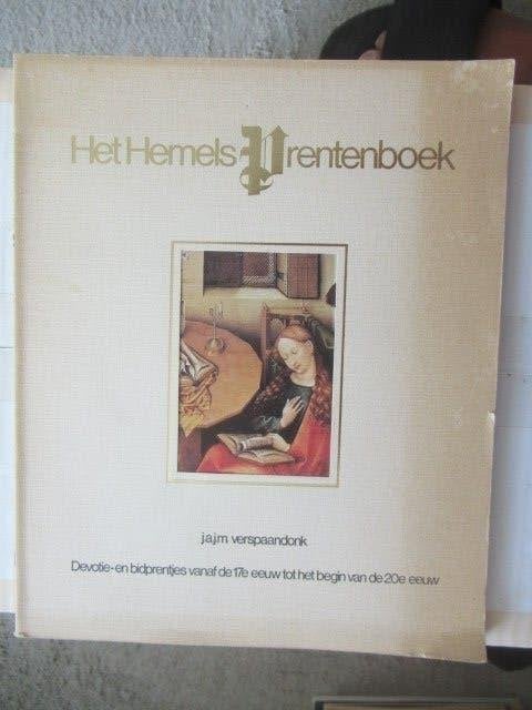 Het Hemels Prentenboek - Devotie- en bidprentjes, Boeken, Christendom | Katholiek, Ophalen of Verzenden, Zo goed als nieuw, JAJM Verspaandonk