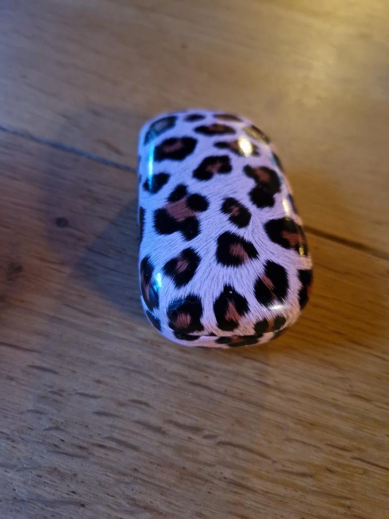 LENZENDOOSJE 👀 PANTERPRINT MET SPIEGELTJE, Ogen, Ophalen of Verzenden, Zo goed als nieuw, Roze