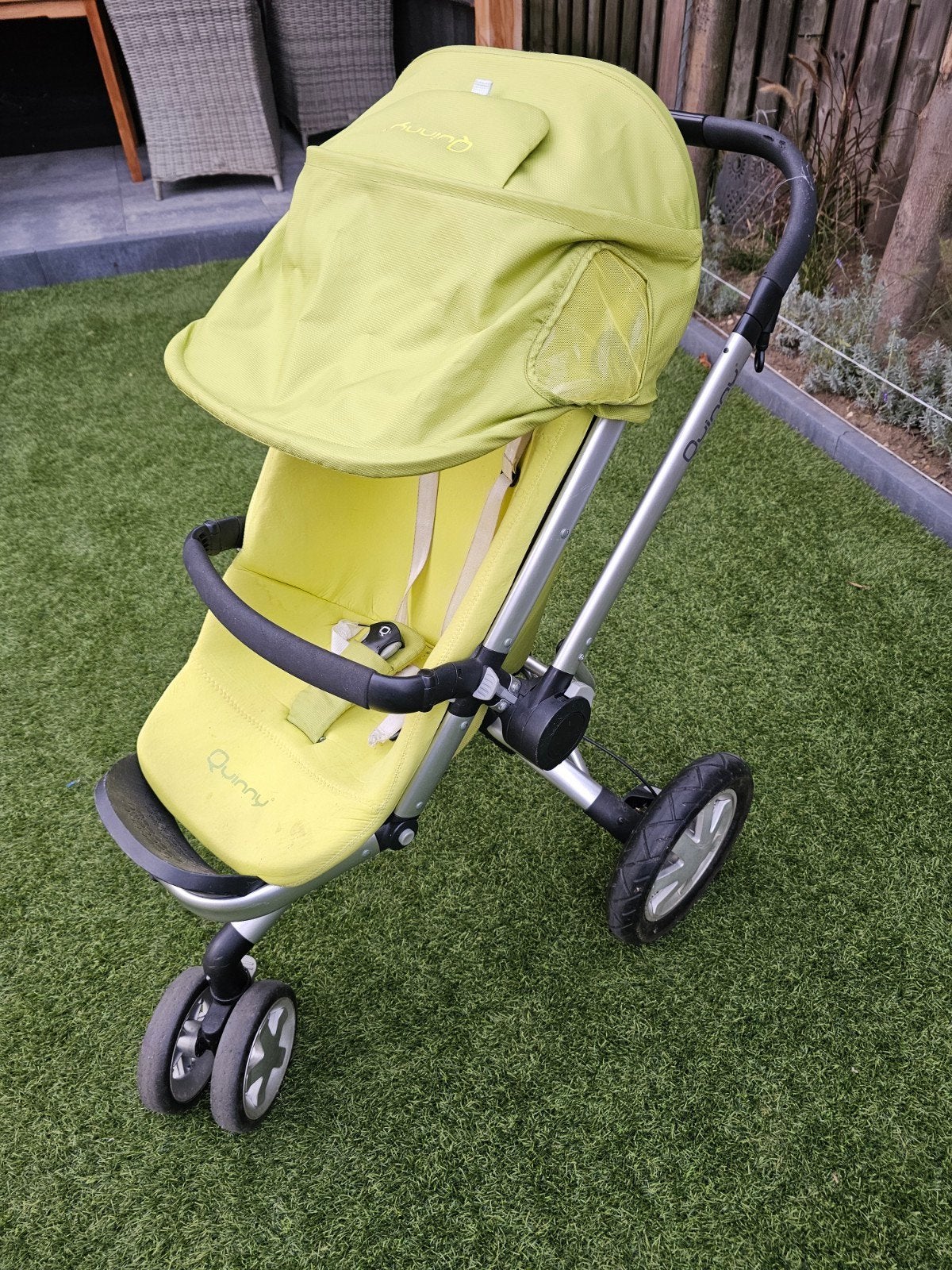 Quinny Zapp Xtra 2 Buggy - Lime Groen, Ophalen of Verzenden, Gebruikt, Kinderwagen, Quinny