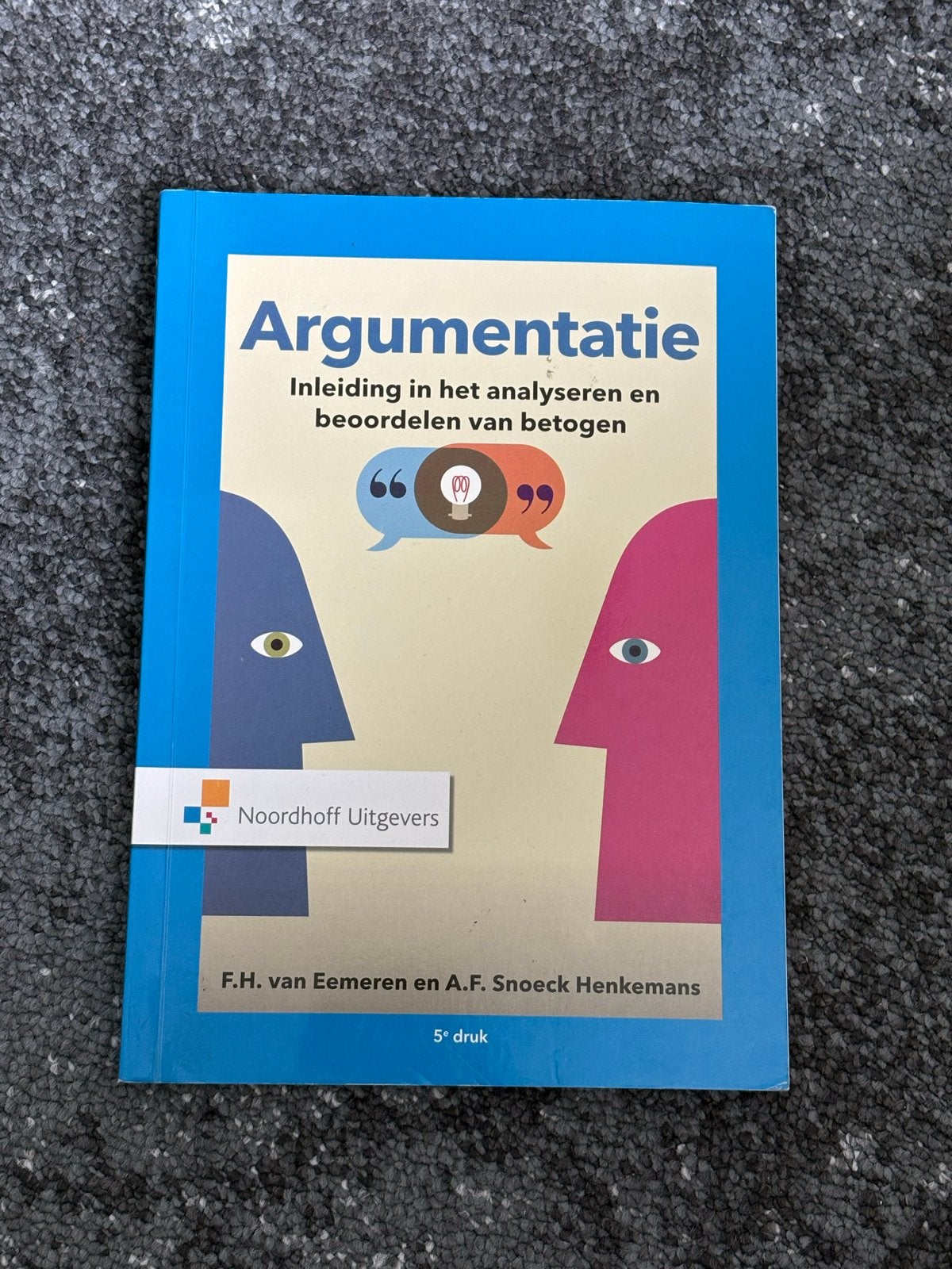 Argumentatie: Inleiding in het analyseren en beoordelen, Boeken, Ophalen of Verzenden, Alpha, Zo goed als nieuw, HBO