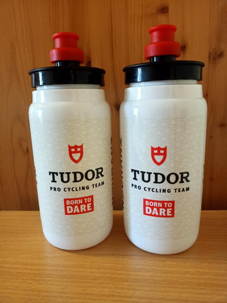 2 bidons Tudor Pro Cycling Team, Ophalen of Verzenden, Nieuw, Overige typen