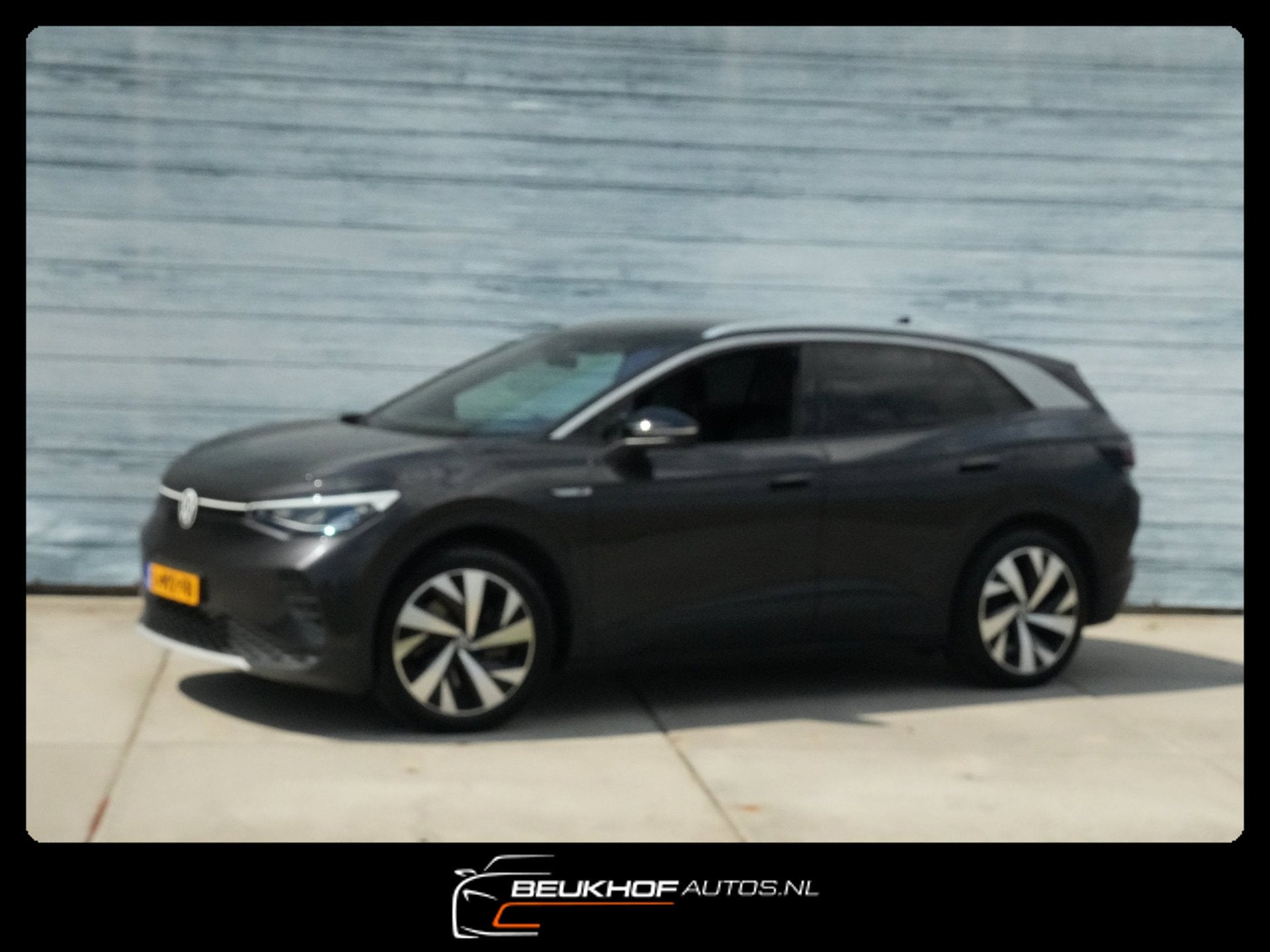 Volkswagen ID.4 First 77 kWh Trekhaak Carplay Camera Soh91%, Auto's, Automaat, Achterwielaandrijving, Gebruikt, Zwart