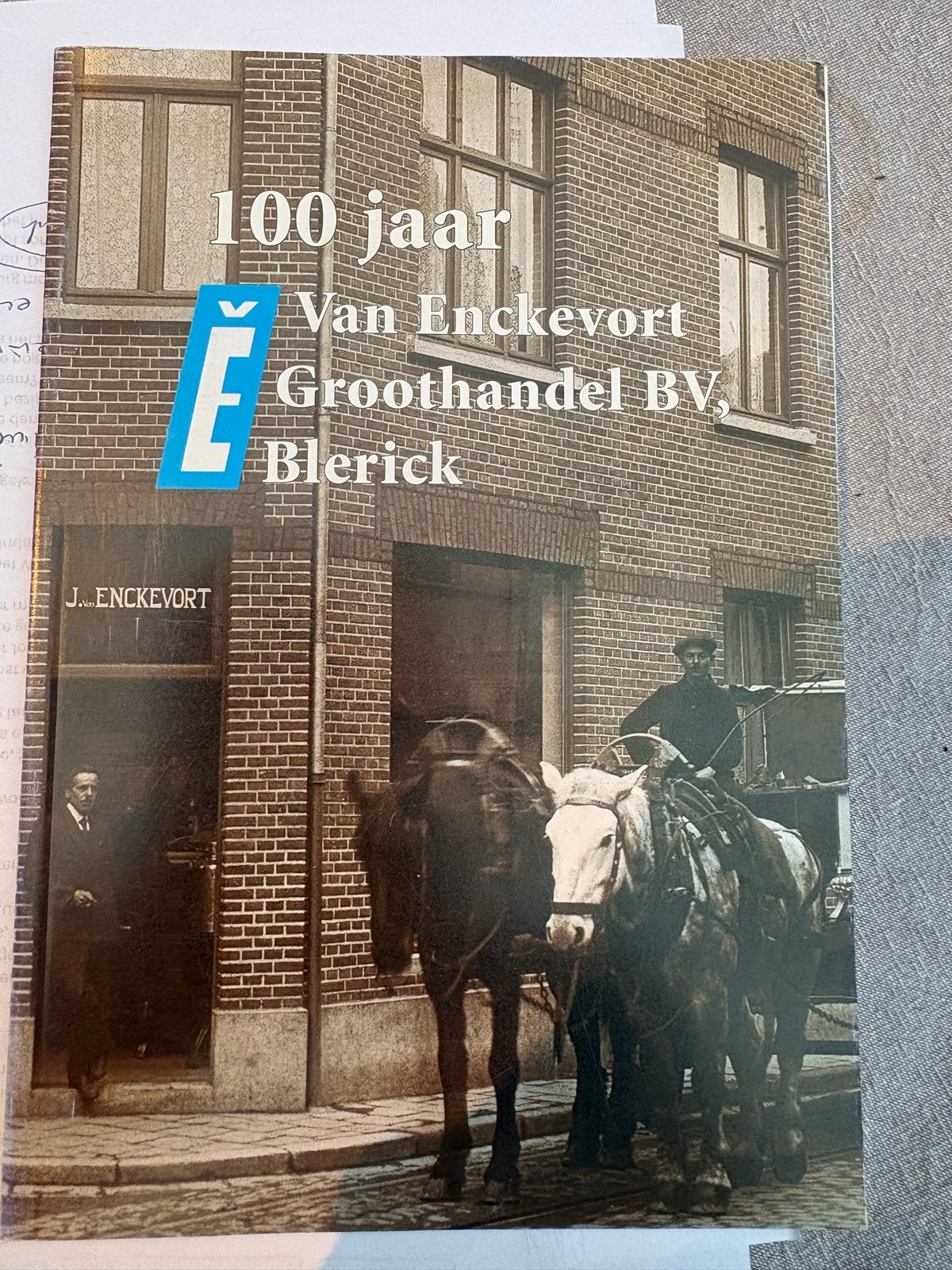 100 jaar Van Enckevort Groothandel BV, Blerick, Ophalen of Verzenden, 20e eeuw of later, Zo goed als nieuw