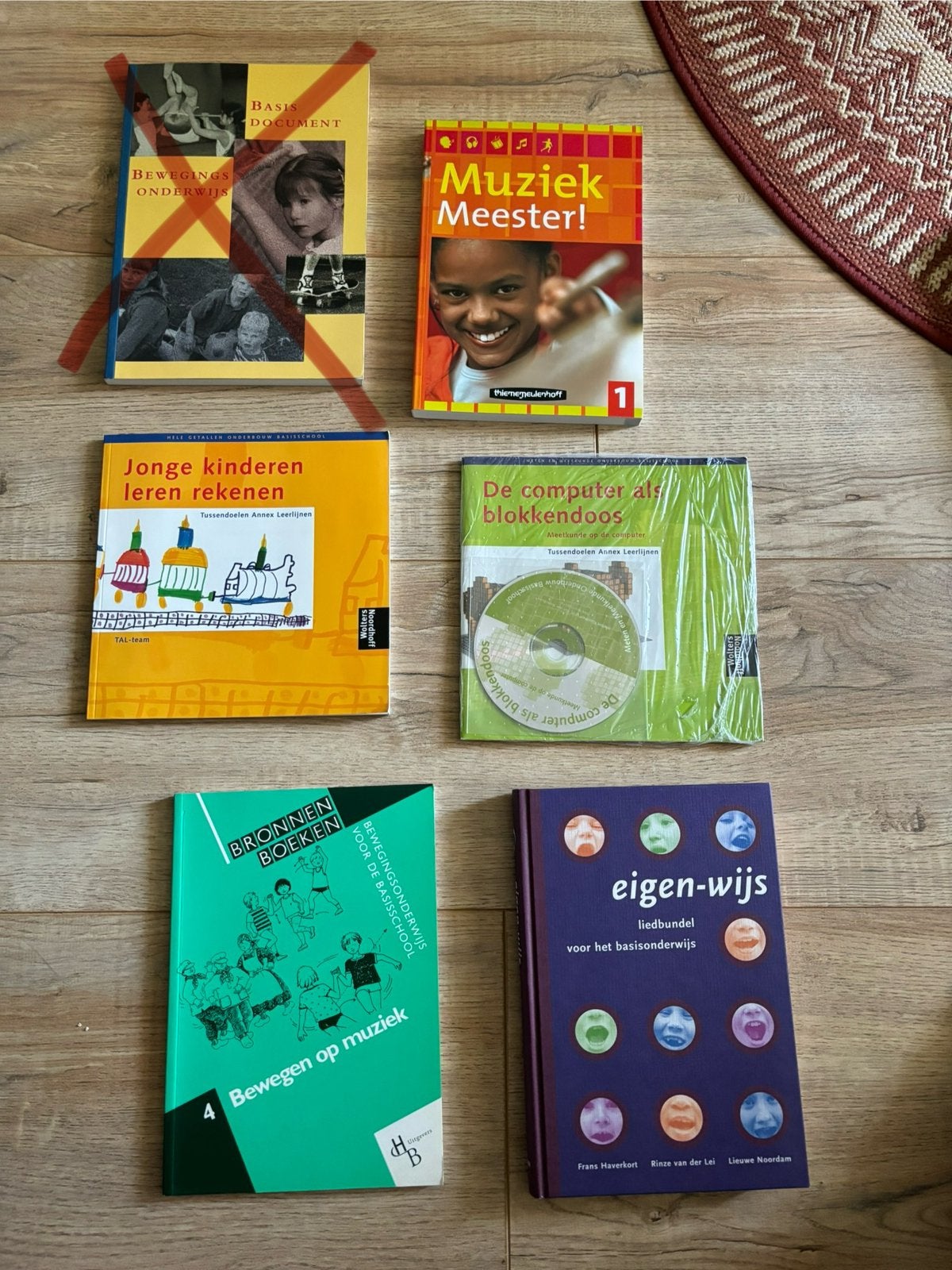 5 nieuwe boeken PABO 2004 o.a. Eigenwijs en rekenen, Boeken, Ophalen of Verzenden, Nieuw, HBO