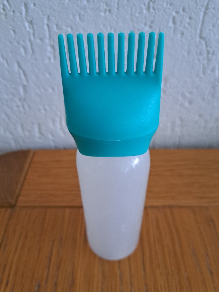 haarolie fles of haarverf fles, Ophalen of Verzenden, Gebruikt, Overige typen