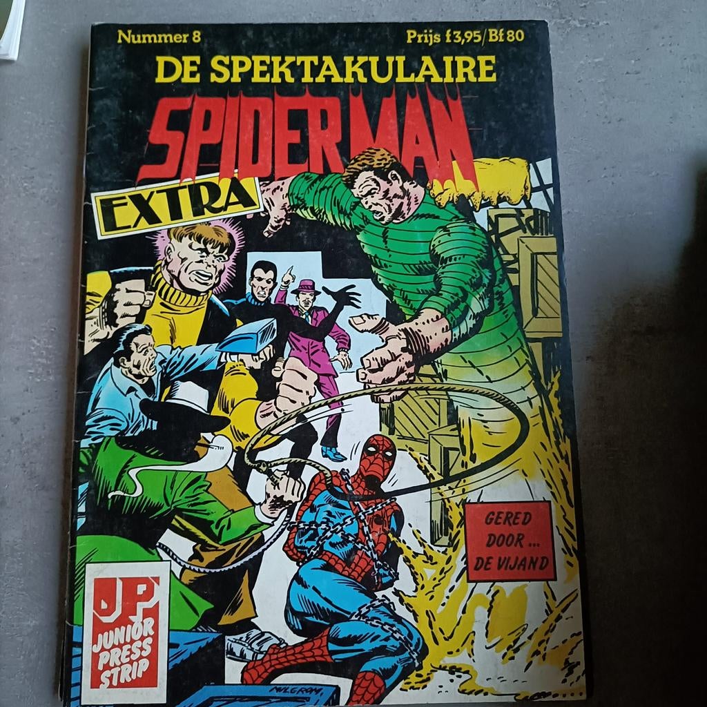 De Spektakulaire Spider-Man Extra - Nummer 8, Boeken, Strips | Comics, Amerika, Stan Lee, Ophalen of Verzenden, Gelezen