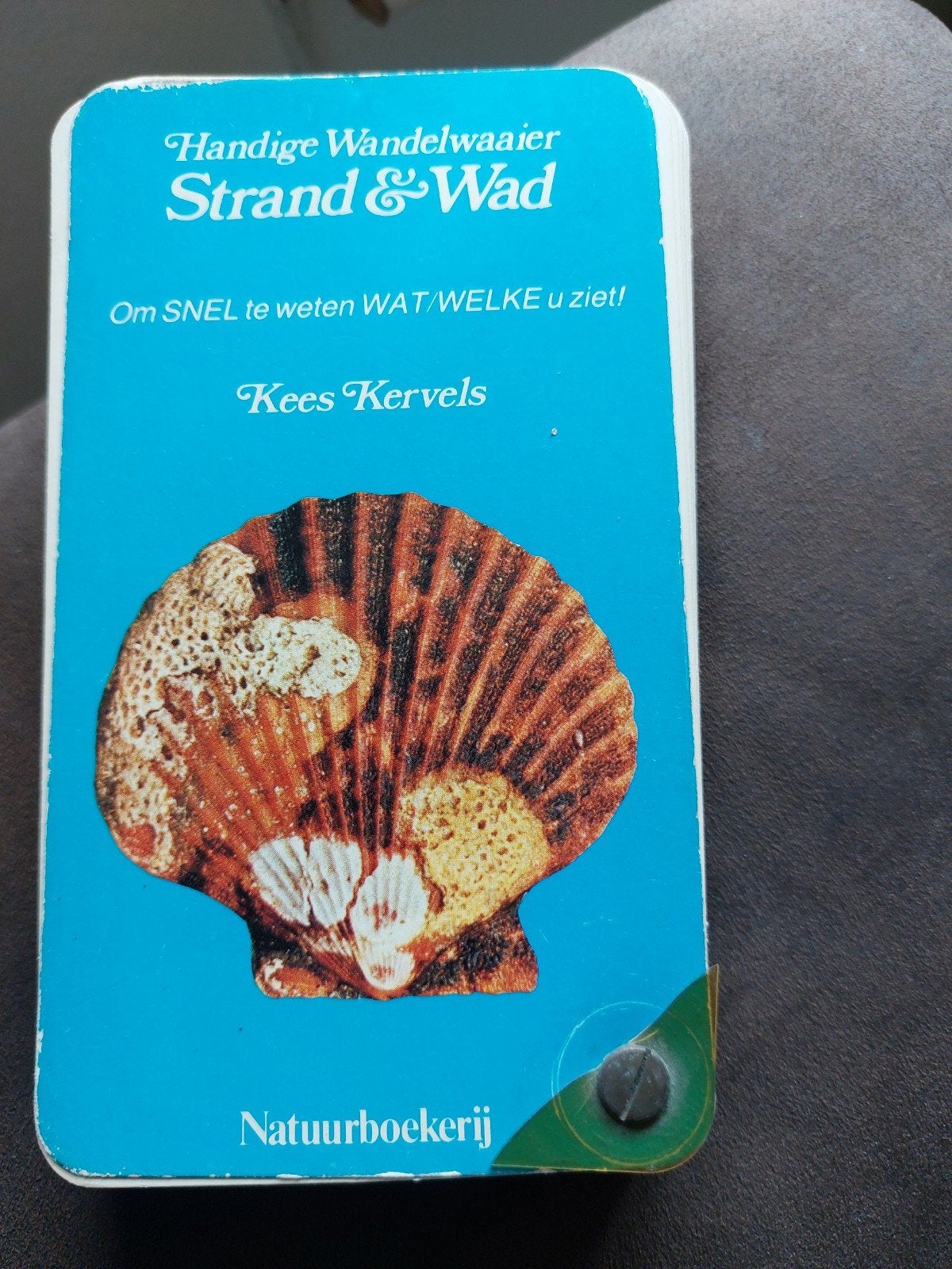 Handige Wandelwaaier Strand & Wad - Kees Kervels, Boeken, Natuur, Gelezen, Natuur algemeen, Ophalen of Verzenden