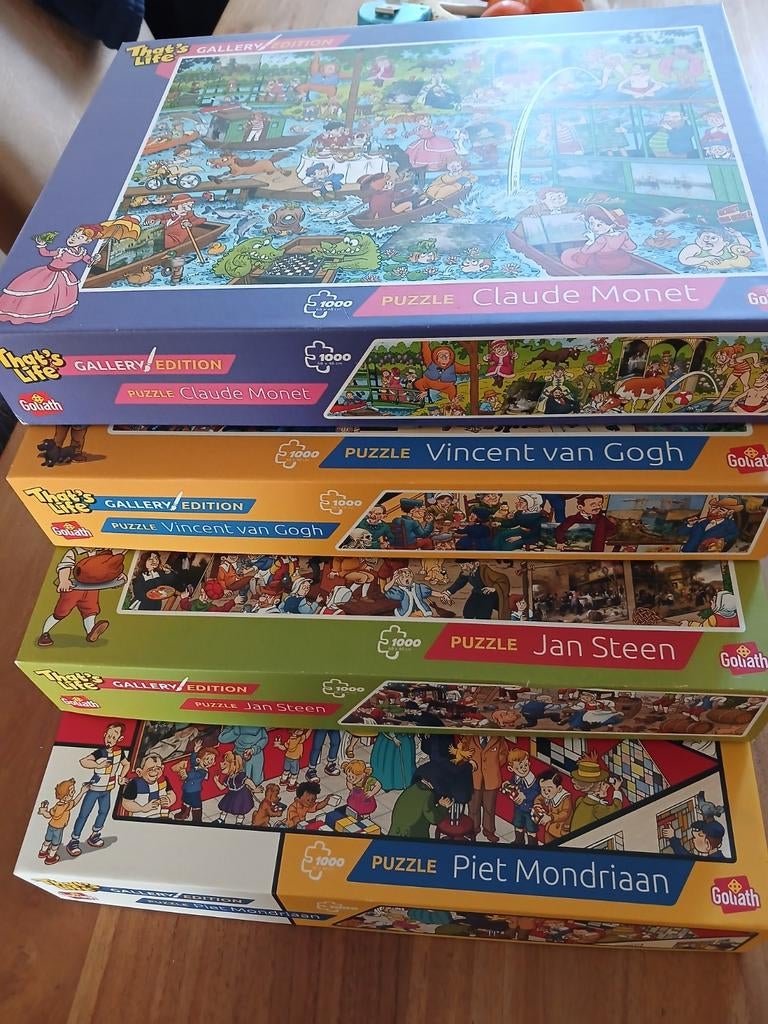 Puzzel 1000 stukjes compleet, Hobby en Vrije tijd, Denksport en Puzzels, Ophalen of Verzenden, 500 t/m 1500 stukjes, Zo goed als nieuw
