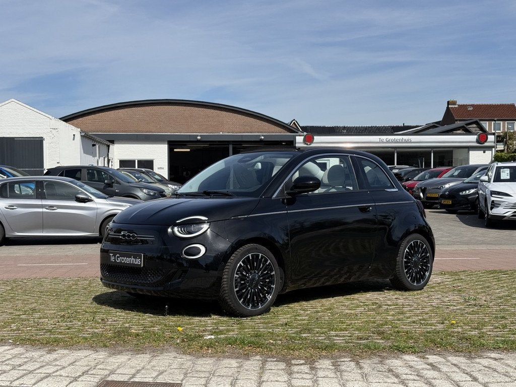 Fiat 500C La Prima 42 kWh | Winterpack | (bj 2021), Auto's, Fiat, Bedrijf, Te koop, 500C, ABS, Achteruitrijcamera, Adaptive Cruise Control