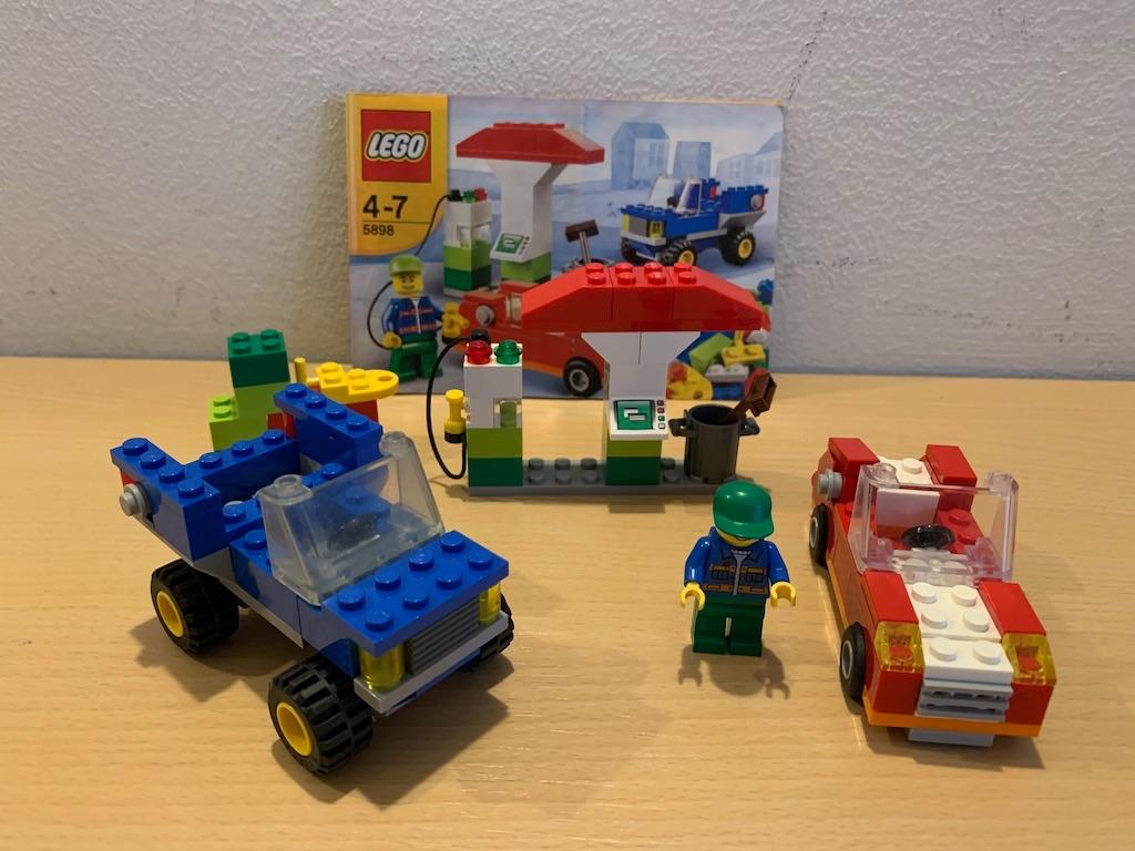 Lego 5898. Benzine pomp., Compleet, City, Lego, Ophalen of Verzenden