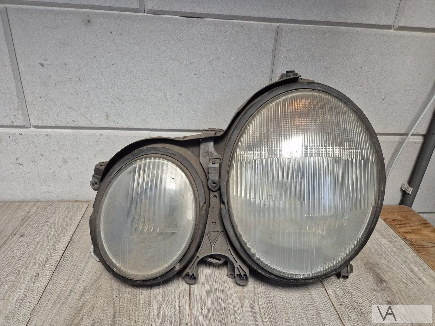 Mercedes E klasse W210 1999 - 2002 koplamp links ORIGINEEL, Gebruikt, -, Ophalen of Verzenden, -
