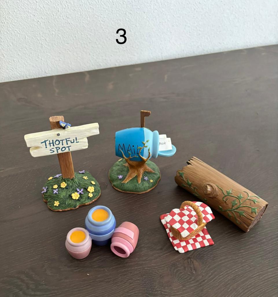 Pooh & Friends accessoireset, Verzamelen, Disney, Ophalen, Winnie de Poeh of vrienden, Zo goed als nieuw, Beeldje of Figuurtje