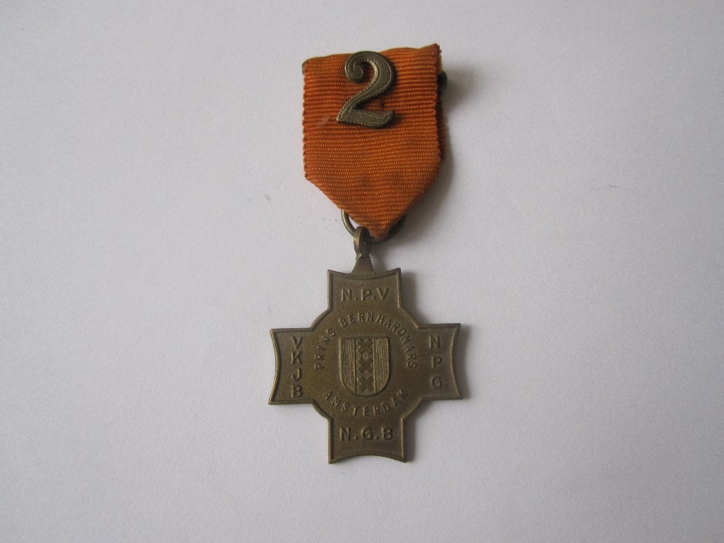 medaille scouting, Ophalen of Verzenden, Gebruikt, Embleem, Speld of Insigne