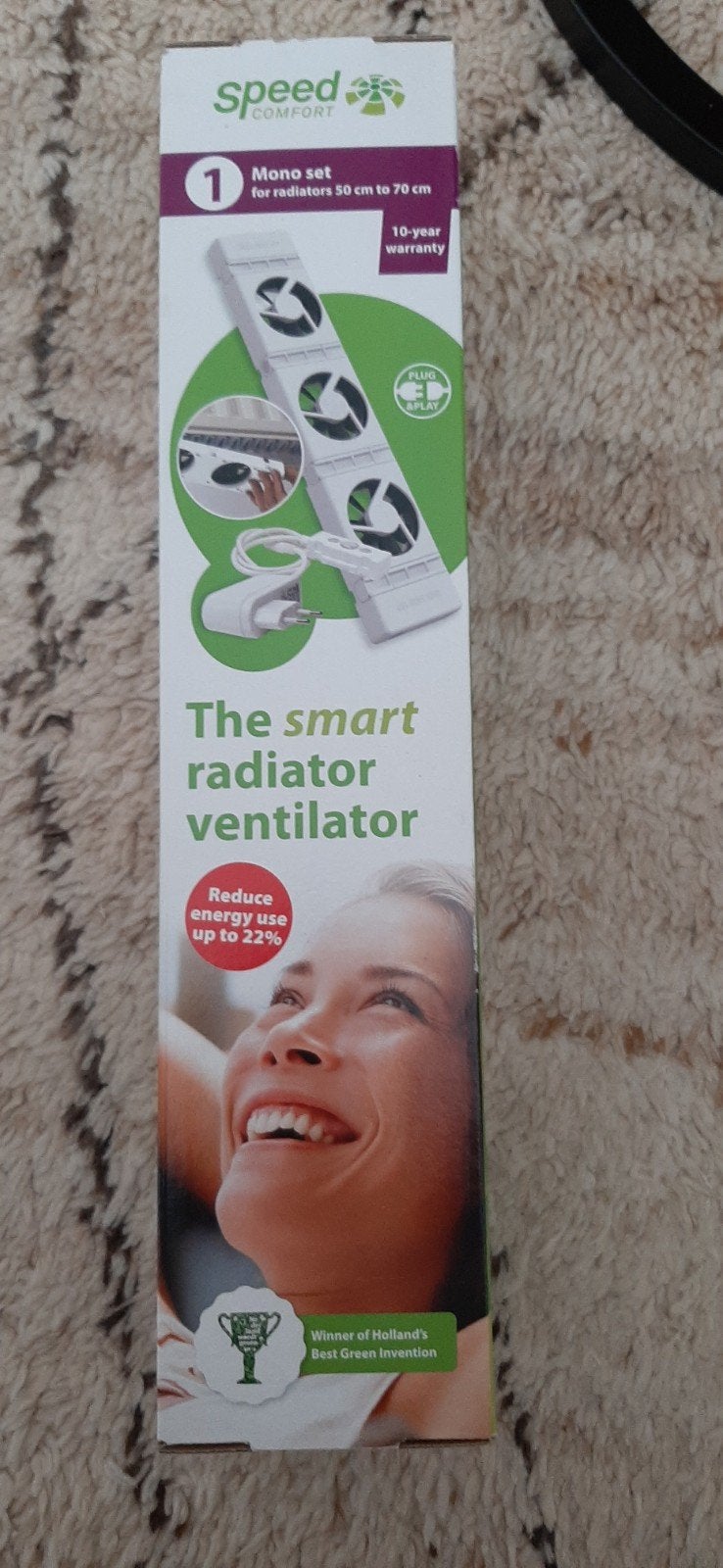 SpeedComfort Mono set voor radiatoren 50-70 cm, Minder dan 30 cm, Radiator, Nieuw, Minder dan 60 cm