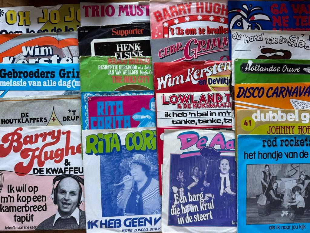 Singletjes Nederland - Diverse artiesten Carnaval Vintage, Gebruikt, 7 inch, Single, Ophalen of Verzenden