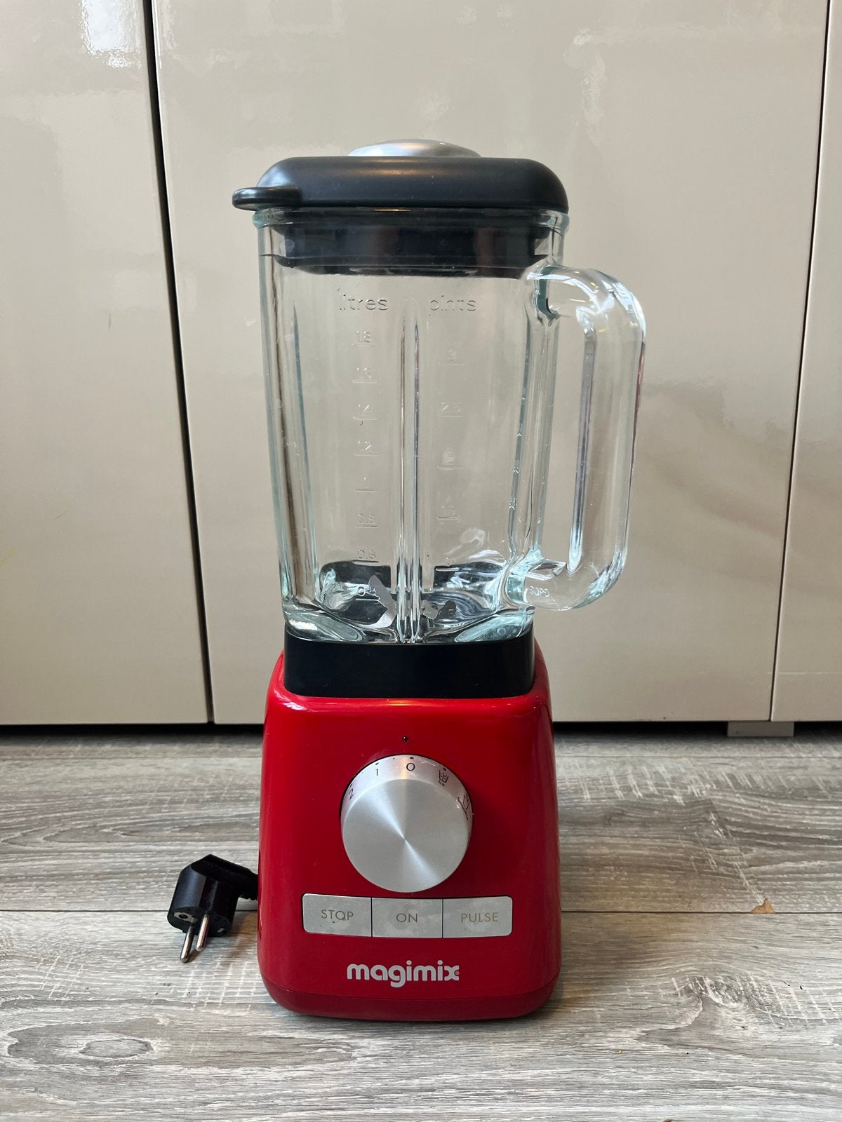 Magimix Blender Rood - Krachtige Keukenhulp, Ophalen of Verzenden, Gebruikt, Blender