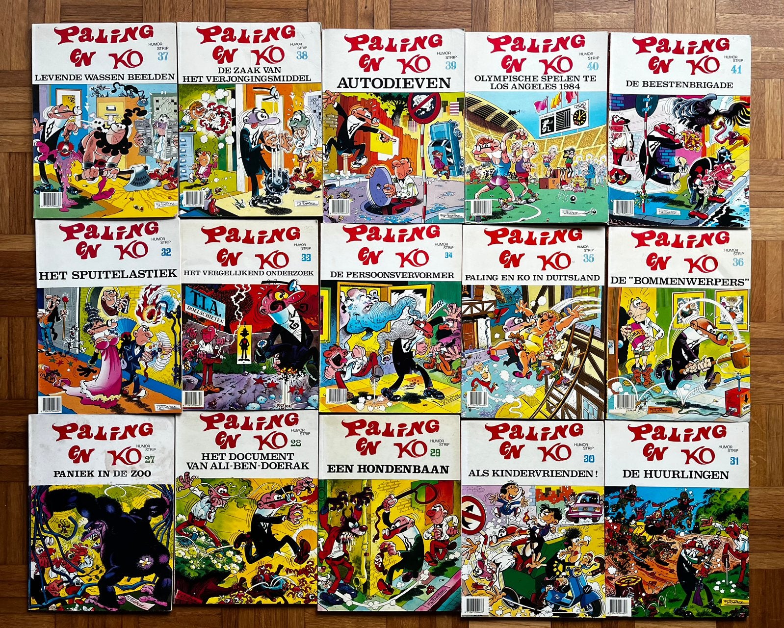 Paling & Co 1 t/m 41, Boeken, Complete serie of reeks, Ophalen of Verzenden, Gelezen