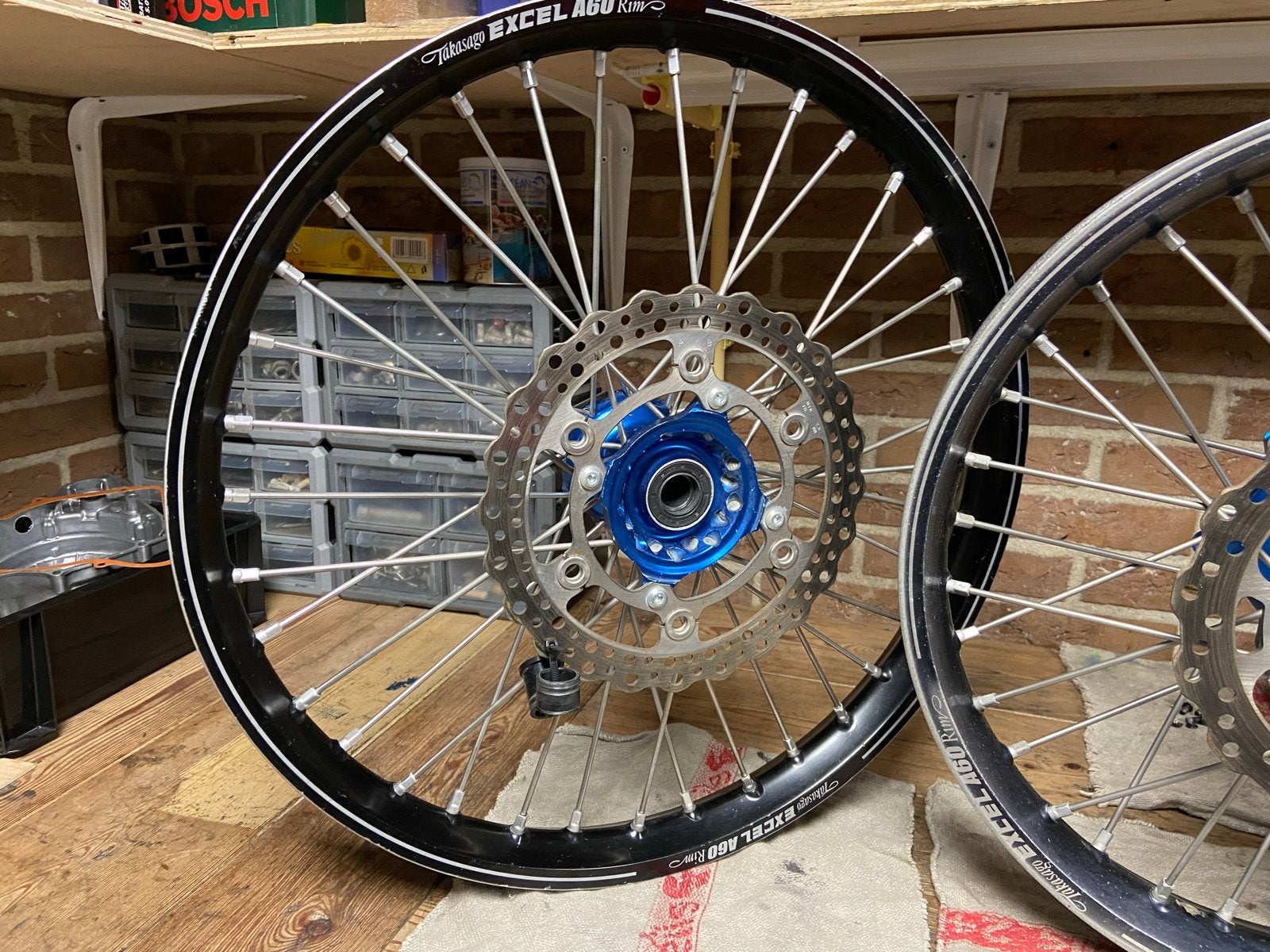Excel A60/Haan velgen KX 125/250, Ophalen, Gebruikt