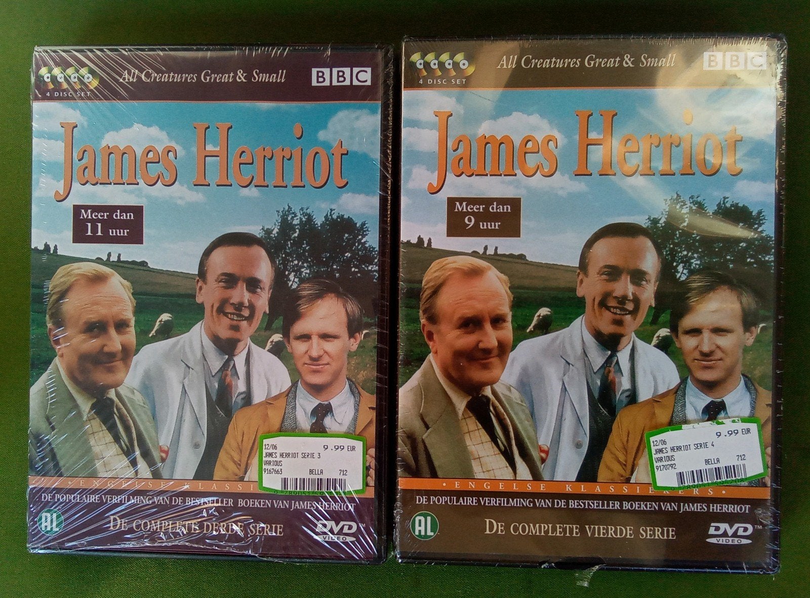 James Herriot - De Complete Serie 3 & 4 nieuw in verpakking, Cd's en Dvd's, Dvd's | Tv en Series, Alle leeftijden, Ophalen of Verzenden
