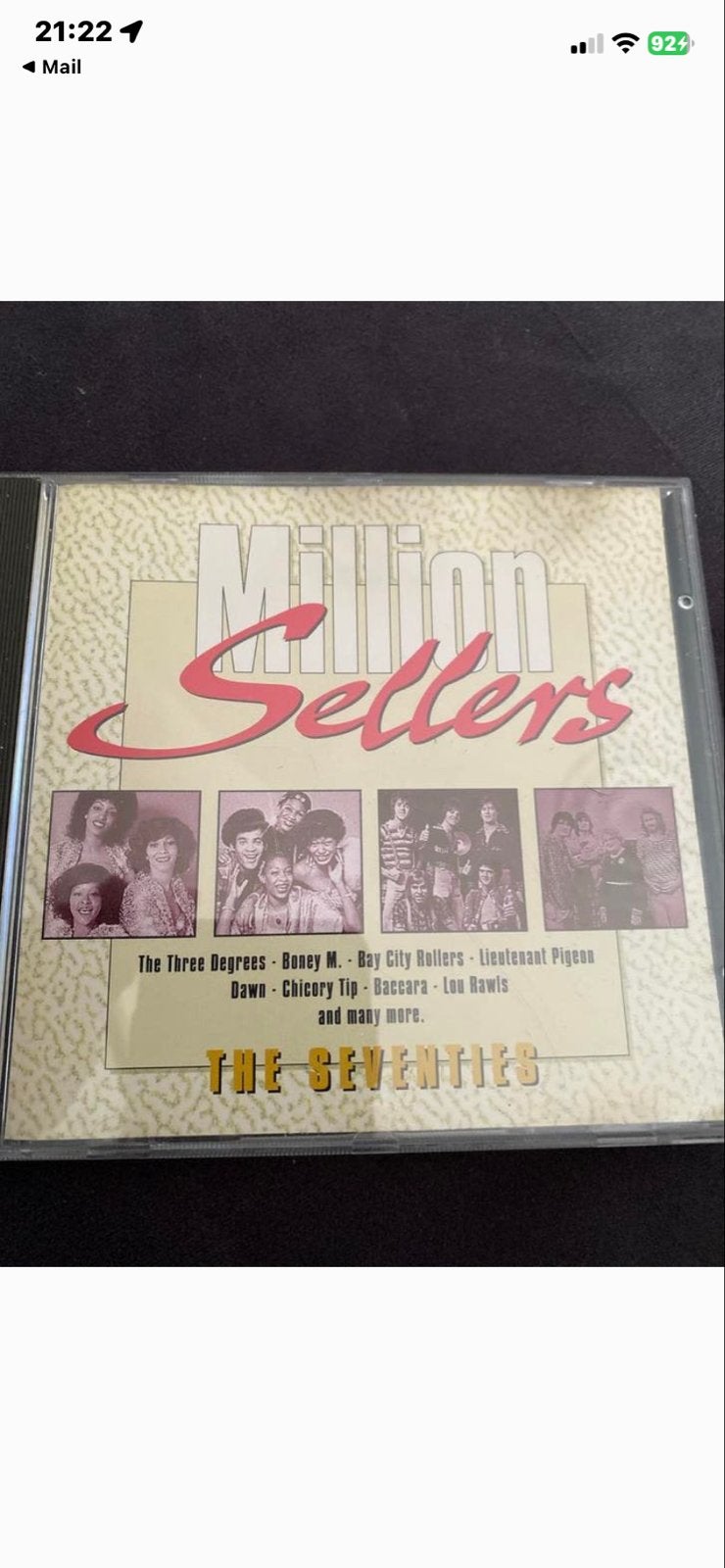 Million Sellers The Seventies CD 2, Gebruikt, Ophalen of Verzenden, Verzamelalbum, Pop