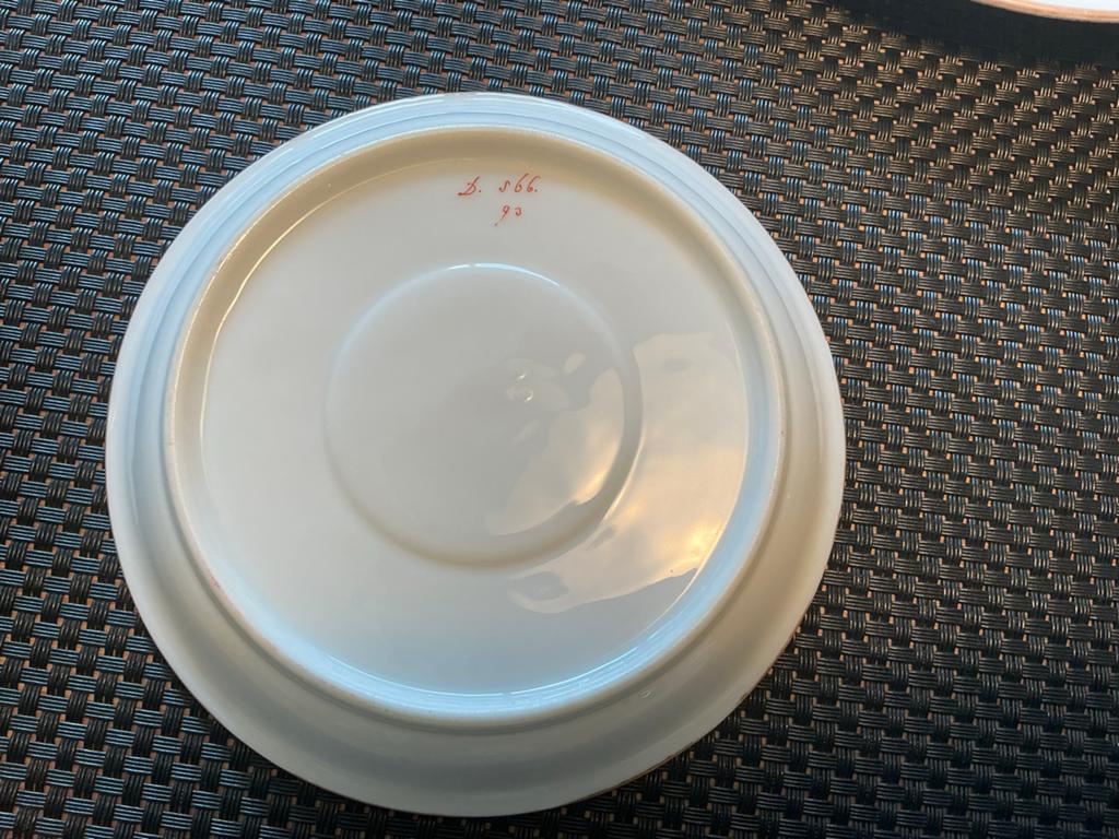 Antiek Porseleinen Koffie- en Theeservies Lodewijk XVI-stijl, Ophalen