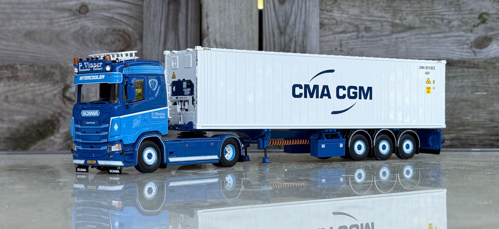 Scania Next Gen S540 With 40 FT Container van P., Ophalen of Verzenden, Zo goed als nieuw, Bus of Vrachtwagen, Tekno