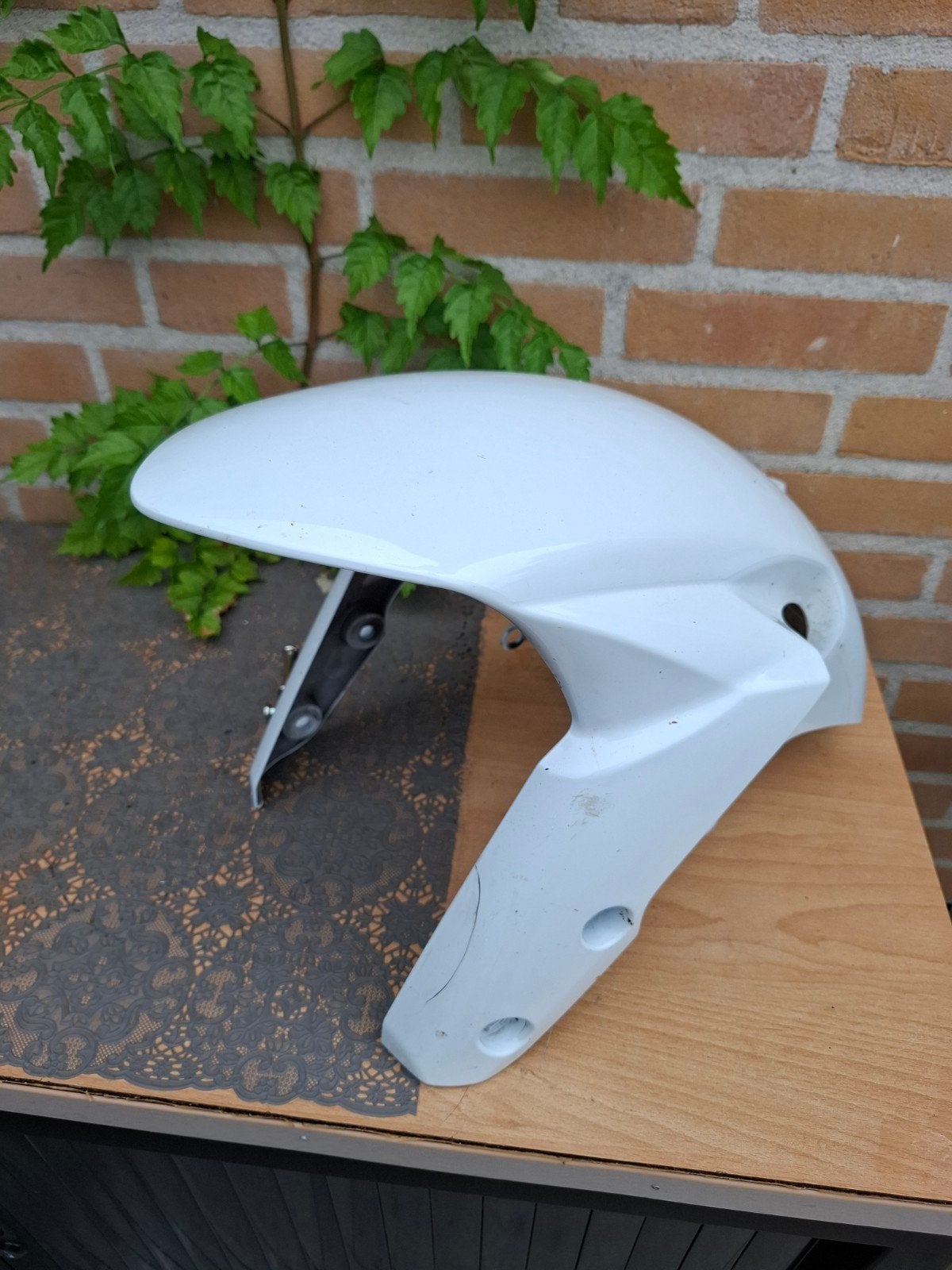 Spatbord Suzuki GSXR 600 750 2011 Wit, Ophalen of Verzenden, Gebruikt