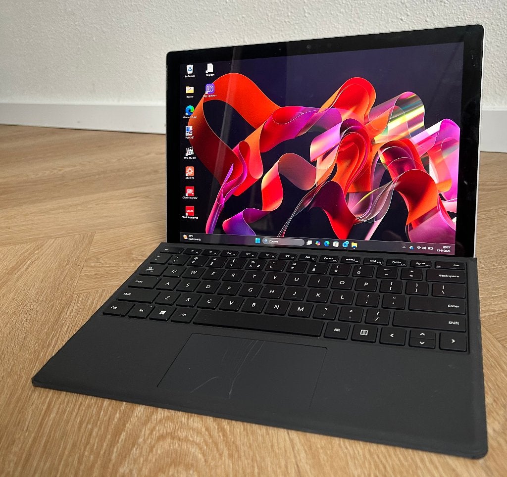 Microsoft Surface Pro 7+, 8GB RAM, 256GB SSD, Computers en Software, Ophalen, 2 tot 3 Ghz, Qwerty, 8 GB