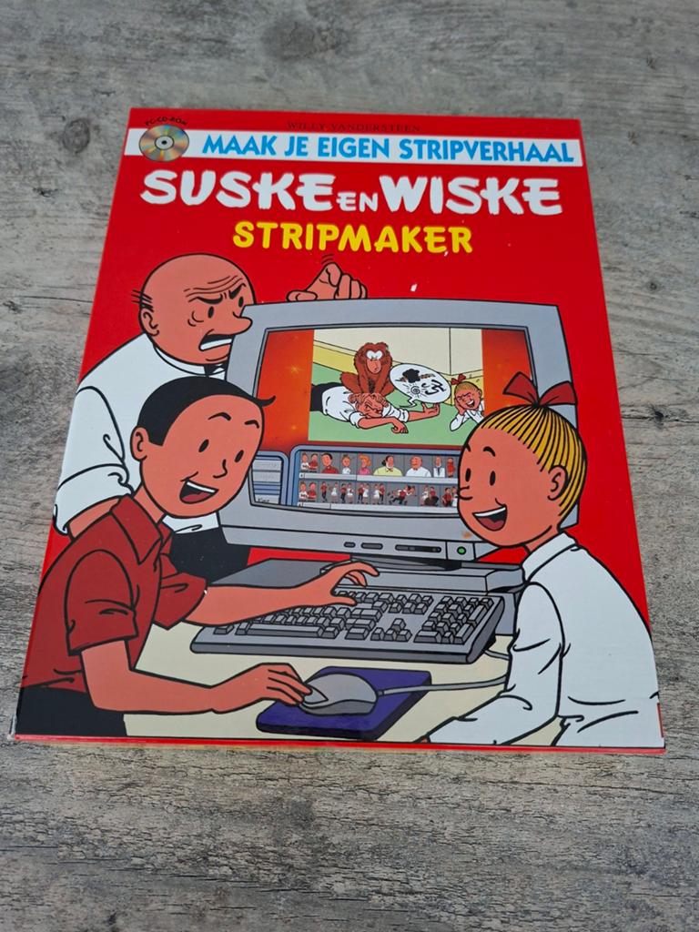 Suske en wiske stripmaker, Ophalen, Suske en Wiske, Boek of Spel