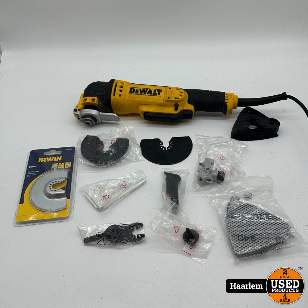 Dewalt multitool DWE315 QS - Garantie, Dewalt, Gebruikt, Support@dewalt.com, 701 E. Joppa Road
Towson, MD 21286
USA