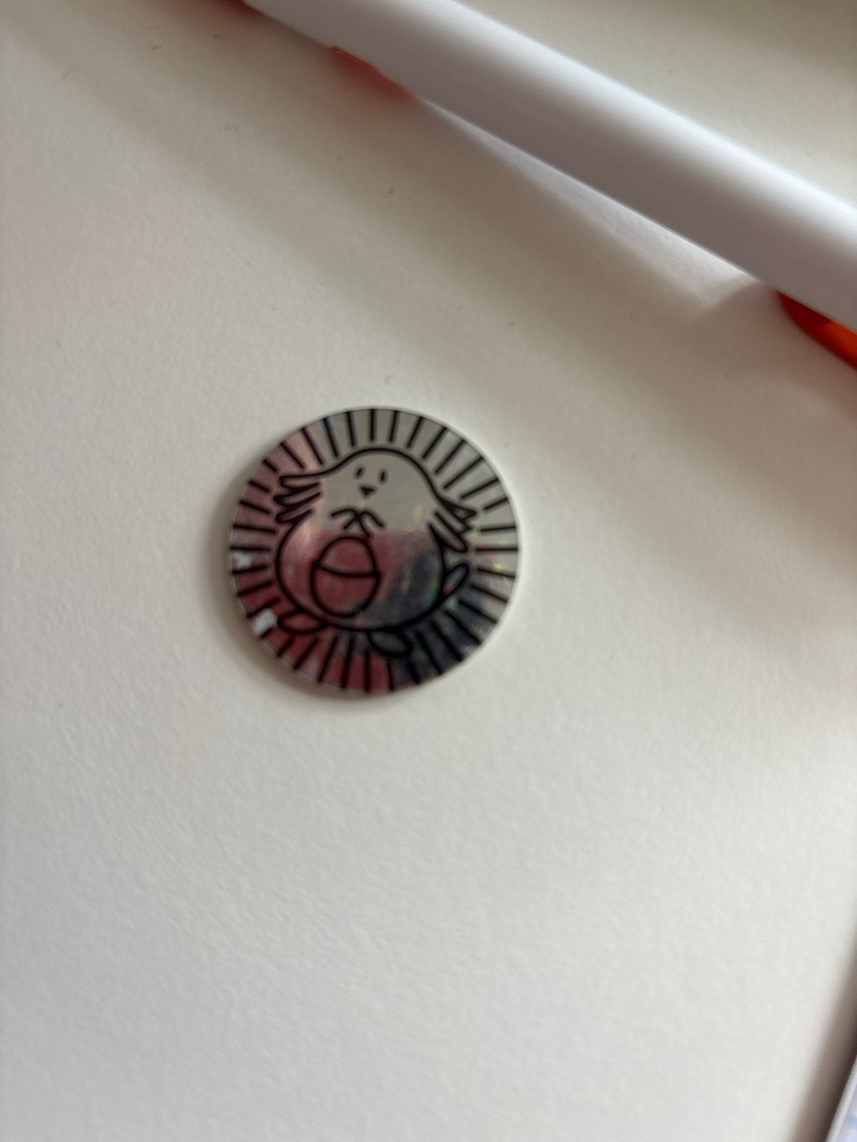 Vintage Pokémon Chansey munt (2000) - Ruilen tegen kaart, Ophalen of Verzenden, Gebruikt, Overige typen