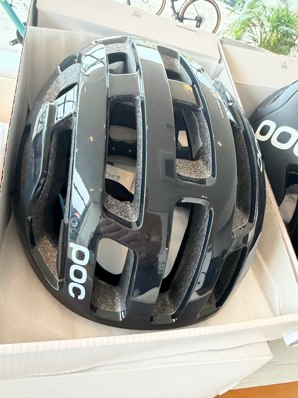 POC Octal SPIN Fietshelm - Zwart - Maat M, Ophalen of Verzenden, Nieuw, L, Heer of Dame