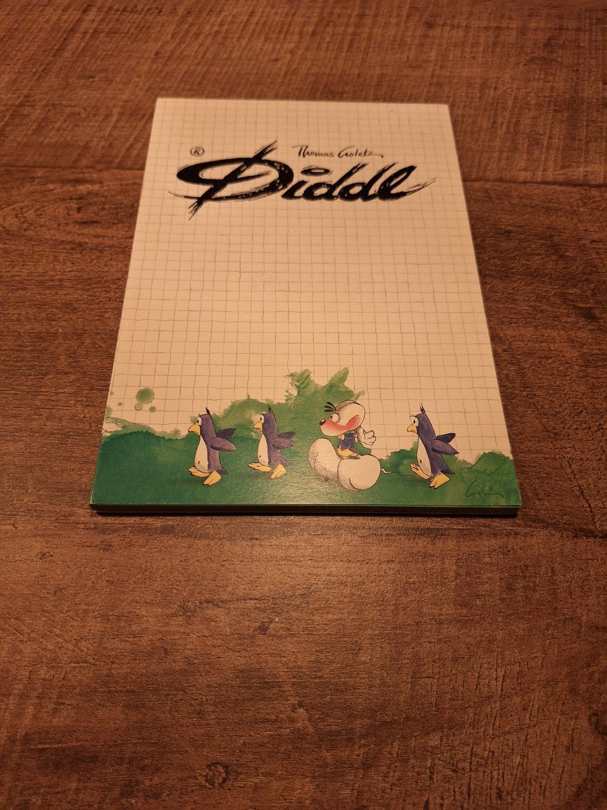 Diddl A5 blok nr 154 met 44 blaadjes, Verzamelen, Ophalen of Verzenden, Diddl, Gebruikt, Papier, Kaart of Schrift