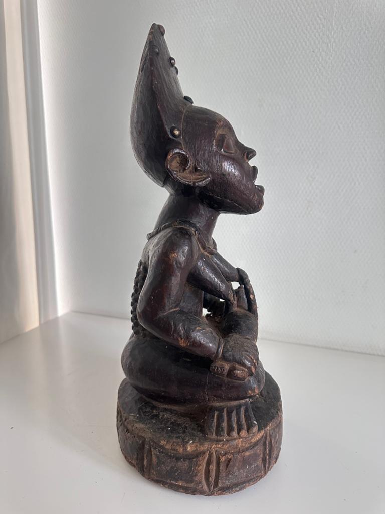 TOP Authentiek Mayombé Phemba Nkisi fétiche Antropoloog 1940, Antiek en Kunst, Kunst | Niet-Westerse kunst, Ophalen of Verzenden