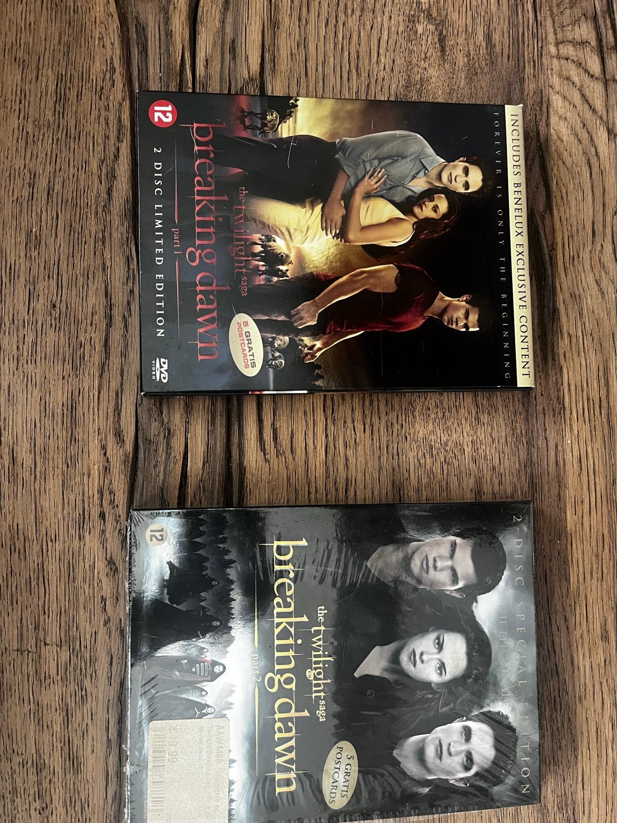The Twilight Saga: Breaking Dawn Part 1 & 2 (DVD), Ophalen, Nederlands, Zo goed als nieuw, Vanaf 12 jaar