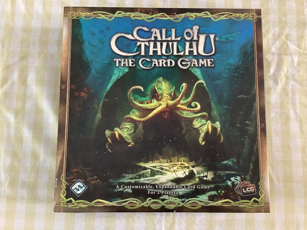 Kaartspel Call of CthulhU, Een of twee spelers, Ophalen of Verzenden, Zo goed als nieuw, LCG