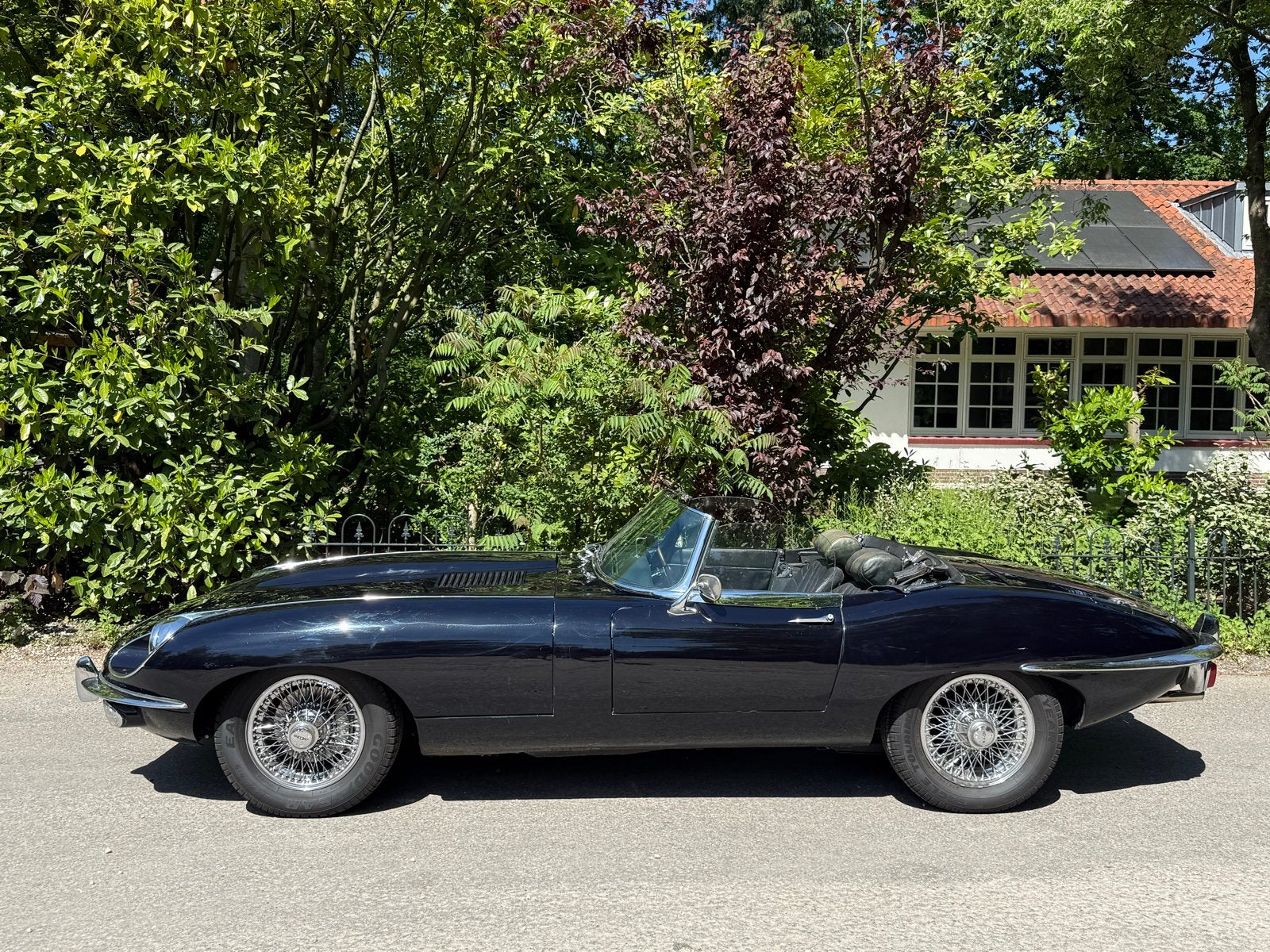 Jaguar 1970 Blauw, Auto's, 1282 kg, Blauw, Particulier, Geïmporteerd